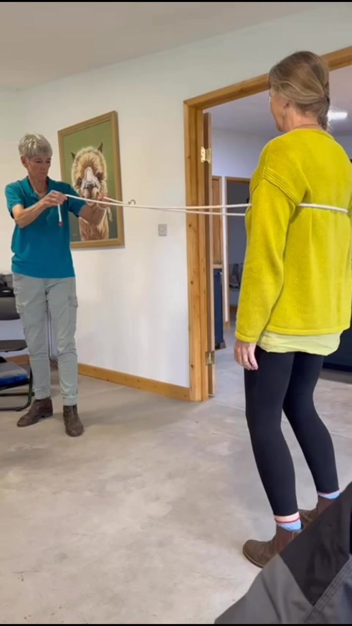 Practicing rope techniques the Camelidynamics way